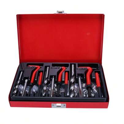 Kit Jogo  Reparo Rosca Postiça M6-m10 Com 88 Peças