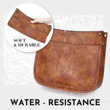 Women's Fashionable Crossbody Bag For Women Leather Hobo Handbag Women Crossbody Bag With 2count Adjustable Guitar Strap Perfect For Back To School Outdoorfun Dealsforyoudays - 粉色 - 查看 10