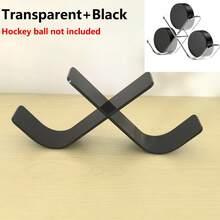 1pc Acrylic Ice Hockey Puck Display Case, 3-Tier/6-Tier Clear Display Cabinet, X-Shaped Design, Suitable For Autographed Pucks And Collectibles, Ideal Storage Rack For Sports Fans And Collectors, Also Suitable For Home, Office Or Hockey-Themed Room Decor - Multicolor - View 17
