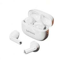 Lenovo EA110 藍牙真無線耳機 藍牙5.4連接 ENC通話清晰 半入耳舒適配戴 低延遲雙模式 動作場景適用 - 櫻花白 - 查看 7