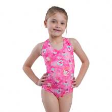 Nexis Children's/Youth Swimsuit For Beach And Pool, UV Protection - Pink Fairy - View 3