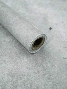 1 Cuộn Giấy Dán Tường Vân Xi Mét Xám Trắng Có Thể Tháo Rời, Giấy Dán Tường Chống Thấm Nước, Họa Tiết Vân Xi Mét Nứt, Thích Hợp Cho Phòng Khách, Nhà Bếp, Phòng Ngủ, Ký Túc Xá Trang Trí Và Làm Mới Nội Thất. - Màu Xám nhạt - Xem 7