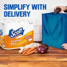 Scott ComfortPlus Toilet Paper, 48/12 Double Rolls, 231 Sheets Per Roll, Septic-Safee, 1-Ply Toilet Tissue - Tissue Paper, Toilet Paper Roll, Paper Towels, Papel Toalla Para Cocina, Fuerza Regida, Cleaning Supplies, Napkins, Party Decorations, Tissues, Roll Paper, Sanitary Napkins, Paper, Wipes, Facial Tissues, Paper Core, Soft, Absorbent, Household Paper, Hand Wipes, Cleaning Paper, Single Layer, Soluble, Portable, Wet Wipes, Trash Can Paper, Kitchen Paper, New Year - 彩色 - 查看 9