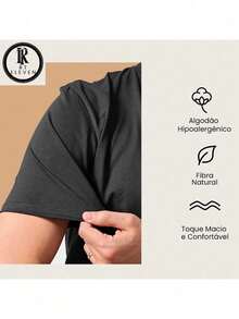 Milano Italy Street Fashion Printed T-Shirt + Sweat Shorts Set. T-Shirt Made Of 100% Cotton, Premium Line. Sweat Shorts With Pocket. - Áo phông trắng, quần short Bermuda đen - Xem 7
