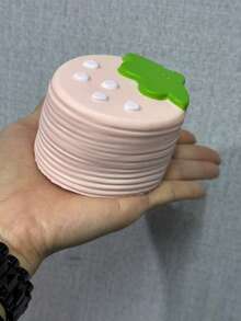 新款超柔软草莓慢回弹减压挤压玩具，极致柔软，具有疗愈功效 - 彩色 - 查看 8