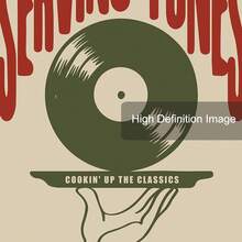 1pc Framed/Unframed Serving Tunes Vinyl Music Canvas Poster Vintage Mid Century Record Player Disco Bar Wall Art Print Green Retro Funky Painting For Apartment,Living Room,Bedroom,Modern Home Decoration - Multicolor - View 6