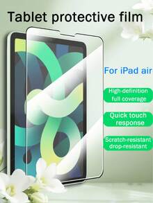 1pc Ultra-Clear Tempered Glass Screen Protector, Suitable For Various Tablet Models, Scratch-Resistant, Smooth Surface, Bubble-Free, Easy To Install, Essential Screen Protection, Suitable For Daily Protection, Office, Home Tablets, Waterproof, Shockproof, Anti-Fall, Anti-Scratch Screen Protection Essentials, Applicable To Daily Shield, Office, Home Daily Shield Office Home Pad Screen Protector Pad Accessories Scratch Resistant - Clear - View 44