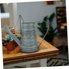 Zerodeko 2piezas De Hierro Vintage para Decoración De Dried Flowers y Suculentas para y - Grisclaro - Ver 4