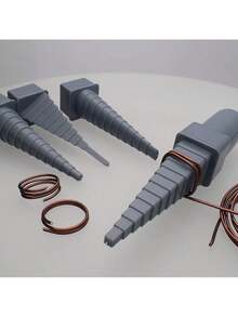 EstiloBeadsmith Herramienta de bucle de mandril de alambre de ángulo recto múltiple con 4 formas y 48 tamaños, versión mejorada - básico - Ver 5