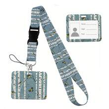 Animal Collection The Vertical Card Holder Horizontal Card Neck Strap Lanyards For Keys Keychain Badge Pass Hang Rope - Multicolor - View 182