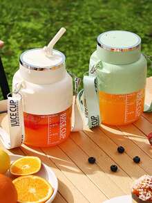 800 ml Tasse de centrifugeuse portable, fabricant de jus de fruits automatique sans fil, petite centrifugeuse pour usage domestique - Multicolore - Voir 12