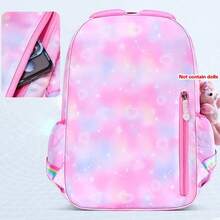 Large Capacity Backpack School Bag Rucksack Waterproof Backpacks For Kids Girls - Pink - View 7