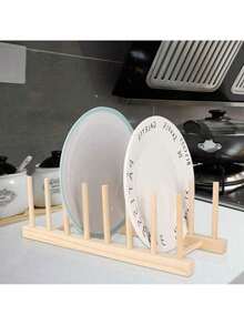 EstiloEstante Para Platos De, Soporte De Almacenamiento De Drenaje PortáTil, Organizador De Platos De Cocina, Soporte Con Estante Para Tabla De Cortar Con Tapa De TazaVersióN Mejorada