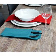 RUVANTI: Juego de 12 servilletas de tela 18 x 18 pulgadas multicolor mezcla de algodón duraderas y absorbentes perfectas para cenas bodas y restaurantes - Multicolor - Ver 4