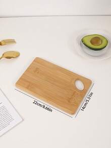 1 Set Bamboo Cutting Board (Large, Medium, Small) Or Cheese Board, Tray, Bread Board, Fruit Board, Steak Board, Food, Kitchen, Travel, Kitchen Supplies, Kitchen Tools, Kitchen Accessories - Multicolor - View 9