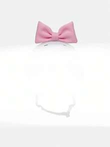 Cute Bowknot Decoration For Ski Helmet, Outdoor Electric Bicycle/Motorcycle Helmet, Princess Style