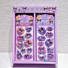 3D Water Sticker Cartoon Gemstone Sticker, Acrylic Three-Dimensional Handmade Sticker Sticker Luggage Decoration Kids Handmade Toys Girls Gifts