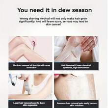 1个手柄+12个刀片/手动女士比基尼脱毛剃须刀6层不锈钢刀片可更换粉色清洁剃须刀片