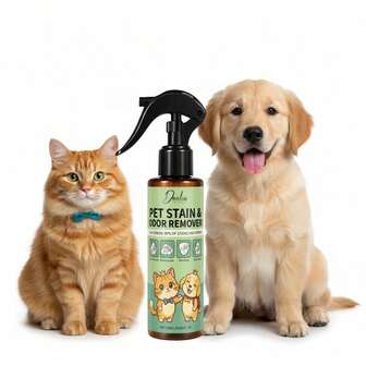 120ml PET臭消し剤、家庭用、カーペットの猫や犬の尿しみに効果的、PETの表面にも使用可能