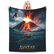Cozy Avatars : Fire And Ash Blanket Accessories Bedding Decorative  Throws And Blankets Ultra-Soft Flannel For Bedroom - 11 - 查看 4