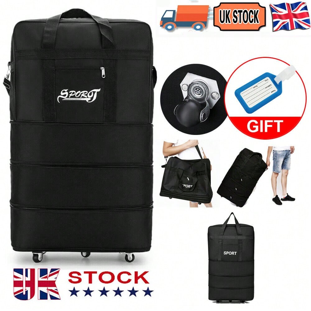 42" Extra Large Lightweight Luggage Trolley Suitcase Travel Bag Handbag BAG NEW