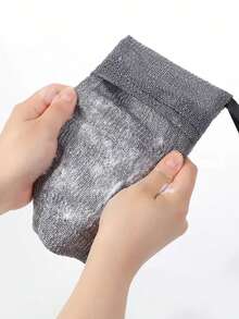 3个装 | 二合一泡泡浴收纳袋 | 适用于洗脸、洗手、沐浴和洗衣 | 皂液袋 | 居家旅行两用 | 可重复使用 - 彩色 - 查看 5