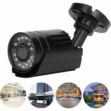 Cámara CCTV Analógica para Exteriores Cámara de Vigilancia Impermeable con Visión Nocturna Infrarr para  24 LED PAL-0003 - como en la foto - Ver 7
