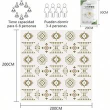 200 * 200CM Desechables Manta para Picnic 2 Bolsas Impermeable Tapete para Playa Embalaje Independiente Portátil con 4 Clavos Resistentes al Viento Adecuado para Playas Césped y Camping - como en la foto - Ver 3