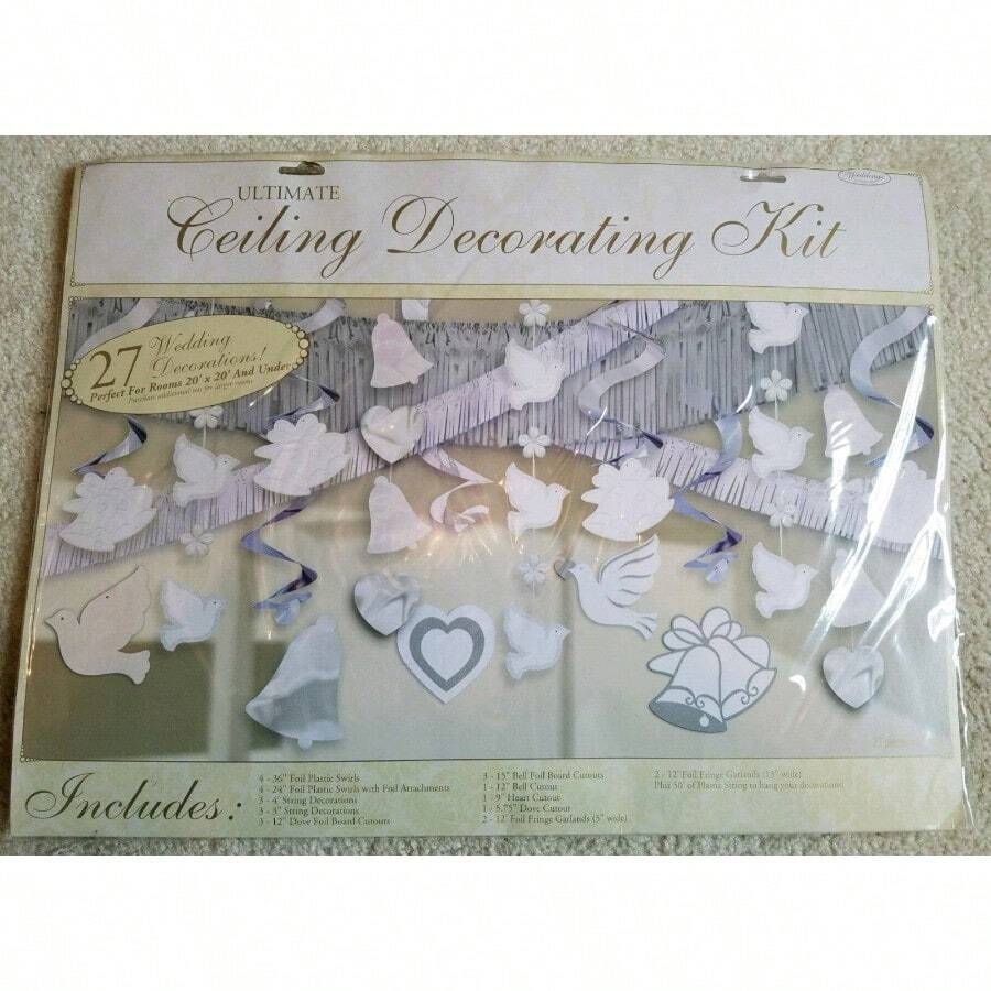 Weddings By Amscan Ultimate Ceiling Decorating Kit 27 Wedding Decorations - 如圖所示 - 查看 1