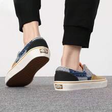 Giày thể thao cổ thấp bằng vải canvas VANS ERA dành cho nam và nữ, chất liệu nhung kẻ. - Nhiều màu - Xem 3