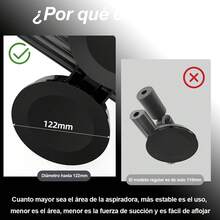 Soporte portátil para el piso, con cuerda y 2 ventosas fuertes para abdominales, barra de dominadas, almohadilla adhesiva, soporte ajustable para pies para muslo, entrenamiento para oficina, hogar - Negro - Ver 5