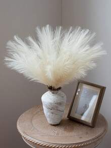 9/18/30 Peças Grama de Pampas Artificial, Decoração Boho Pampas Reed, Encher Vaso Plantas Falsas Modernas, Decoração Doméstica, Decoração de Casamento, Decoração de Jardim, Decoração de Quarto, Decoração de Outono, Decoração de Halloween - Multicolorido - Visão 9