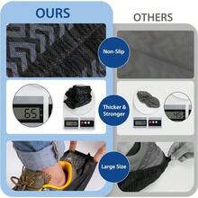 Fundas de zapatos desechables antideslizantes: Breathabe y reciclables para interiores se adapta a hasta 11 hombres de EE. UU. y 13 mujeres de EE. UU. juego de 200 unidades - BlackSetde200 - Ver 5