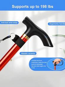 Foldable Hiking Poles Lightweight Telescopic Walking Stick Women And Men Collapsible Outdoor Walking Sticks 5-Section Telescopic Hiking Stick Suitable For Hiking Camping Trekking Travel Hiking Mountaineering Outdoor Exploration Activities Hiking Stick Camping Essentials Camping Gear Travel Accessories - Multicolor - View 8