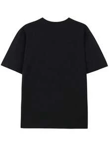 2026 Camiseta de Moda de Gran  con Patrón de Llama de Dragón Diabólico, Camiseta Casual de Estilo Punk Hip-Hop Urbano para Deportes al Aire Libre OGKR - transparente - Ver 8