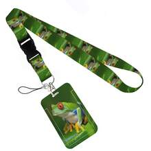 Animal Collection The Vertical Card Holder Horizontal Card Neck Strap Lanyards For Keys Keychain Badge Pass Hang Rope - Multicolor - View 193