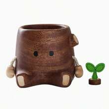 Pen Holder for Desk - Large Capacity Organizer Desktop Stationery Pencil Holder Paintbrush Dried Flowers Storage for School Bookshelf Study Room Bedroom Vanity Men Women - Como imagen - Ver 1