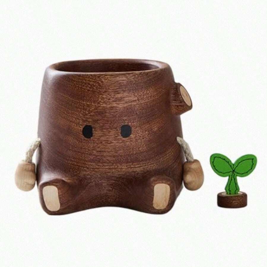 Pen Holder for Desk - Large Capacity Organizer Desktop Stationery Pencil Holder Paintbrush Dried Flowers Storage for School Bookshelf Study Room Bedroom Vanity Men Women - Como imagen - Ver 1