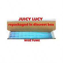 RAW Juicy Lucy BLUE Prerolled Cone 1 1/4size 100PK MADE IN FRANCE+Tube+Gl<Wbr/> Tip - 如圖所示 - 查看 5