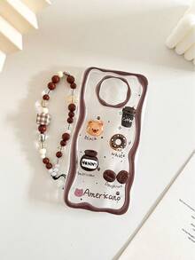 Ốp lưng điện thoại in hình hoạt hình, viền lượn sóng, màu kem, có chức năng bảo vệ điện thoại, tương thích với iPhone 17/17 Pro Max/16/16 Pro/16 Pro Max/15/15 Pro Max, 13/13 Pro Max, tương thích với Galaxy A50, A12, A32, A52, A72, A51, A21S, A13, A14, S22 Ultra, S23, A33, A53, S20 FE, tương thích với Redmi 11 Youth, 12 Pro, 12/12X, Note 11, 9A, 9C, tương thích với Poco X3 NFC, tương thích với Redmi 10, tương thích với Redmi 9, 12C, Note 11 Pro, tương thích với Redmi 10C, Note 8 Pro, phiên bản quốc tế, không phải phiên bản nội địa. - Nhiều màu - Xem 7