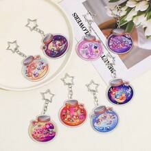 pocket monsters 1pc/8pcs Keychains From The Pokémon Series, Stylish And Versatile Keychains, And Fashionable Bag Pendants