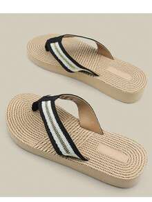 Women Flip-Flops - Black - View 3
