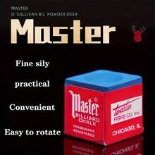 12pcs/Pack High Quality Billiard Chalk, Fine Texture, Durable, Excellent Performance, Suitable For Billiard Cues, Ideal For Sports Enthusiasts, Also Suitable For Thanksgiving, Christmas, Halloween And Other Holiday Celebrations. - Multicolor - View 2