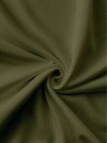 Half-Zip Collar Top, Adjustable Half-Zip Closure For Customized Neckline Feel, Relaxed Fit For Unrestricted Comfort During Wear, Suitable For Spring, Autumn And Cool Weather Periods, Versatile For Pairing With Bottoms For Daily Or Casual Occasions / Vacation Outfits Women /Summer Outfits For Women / Summer Clothes / Summer Tops / Going Out Tops Women - 綠色 - 查看 4