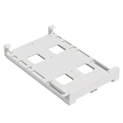 Hängande förvaringshylla för kylskåpsburkar, platsbesparande - Justerbar organisatör för förvaring av läsk i kylskåpet