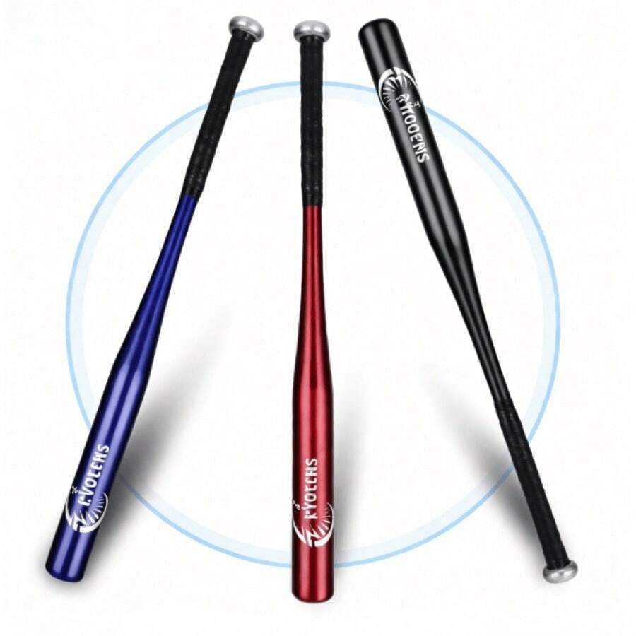 棒球棒，颜色随机混搭，25/28/30英寸可选，轻巧坚固，防滑握把，挥棒更自信，适合所有技能水平，是练习、训练和后院游戏的理想之选。 - 多色-隨機出貨 - 查看 1