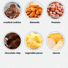 1pc New Manual Peanut Powder Grinder, No Power Needed, Cheese Shredder, Multi-Functional Roller Grinder For Various Nuts