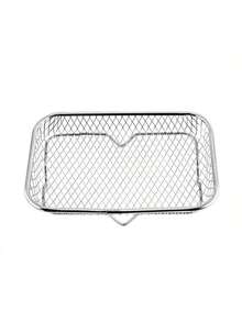 1/3 Layer Stainless Steel Air Fryer And Oven Accessories Set Outdoor BBQ Rack - Stackable, Suitable For Oven And Fryer Dishwasher , Perfect Choice For Healthy Holiday Baking - Multicolor - View 12