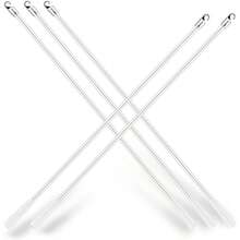 5pcs Curtain Pull Wand Blinds Wand Fiberglass Vertical Blinds Replacement Parts Blind Tilt Wand (5, 45 Inch In Length) - 50 Inch In Length + 5 - View 1