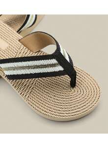 Women Flip-Flops - Black - View 4